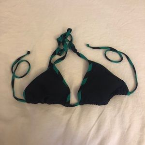 Navy Bikini Top